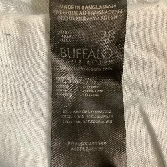 BUFFALO DAVID BITTON Parker Boyfriend Jeans Size 28 - Picture 11 of 13